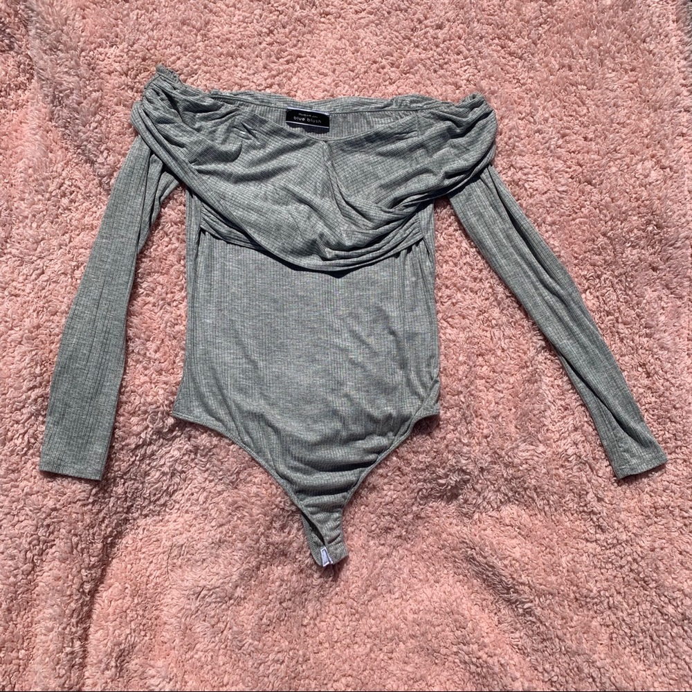 NWOT Ribbed knit bodysuit